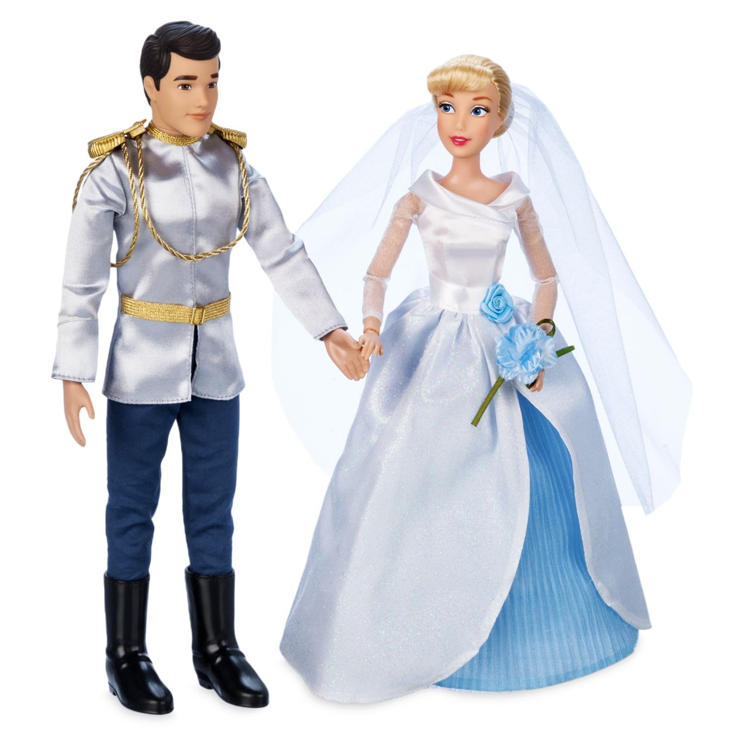 

Официальный набор кукол Disney Store Princess Wedding Classic, набор из 2 кукол Cinderella Prince Charming