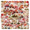 50 Sheets Waterproof Transparent PET Watercolor Stickers for DIY Graffiti and Decoration