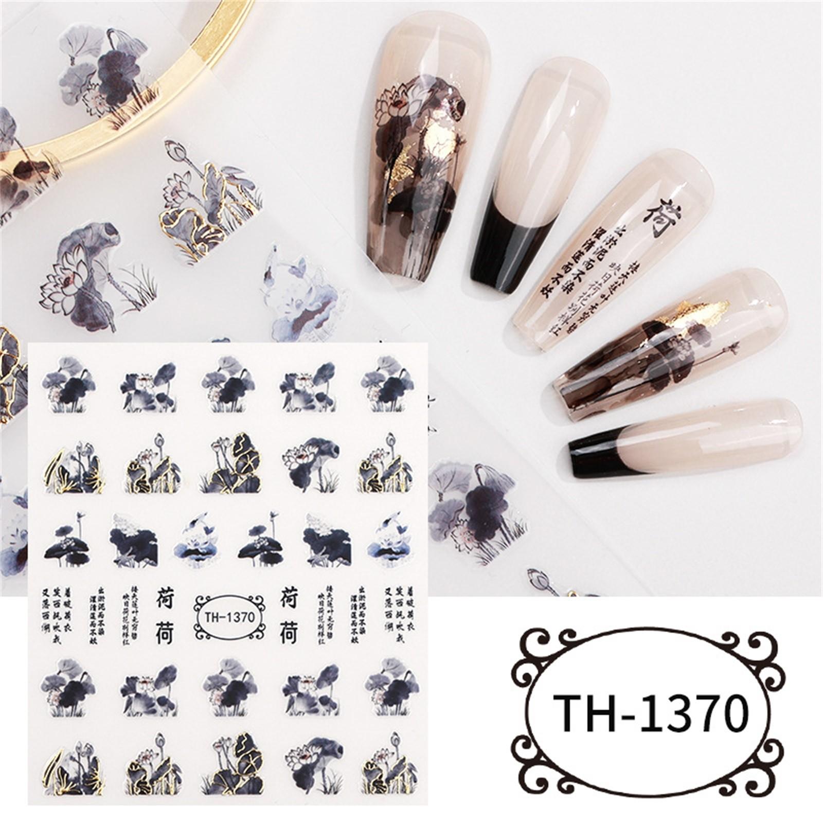 

Водонепроницаемые наклейки для ногтей - самоклеящиеся наклейки для ногтей для женщин и девочек One Size