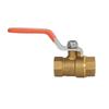 Multipurpose 3/4 Inch BSP DN20 Brass Round Valves Convenient for Water Systems with Male and Female Thread Designs