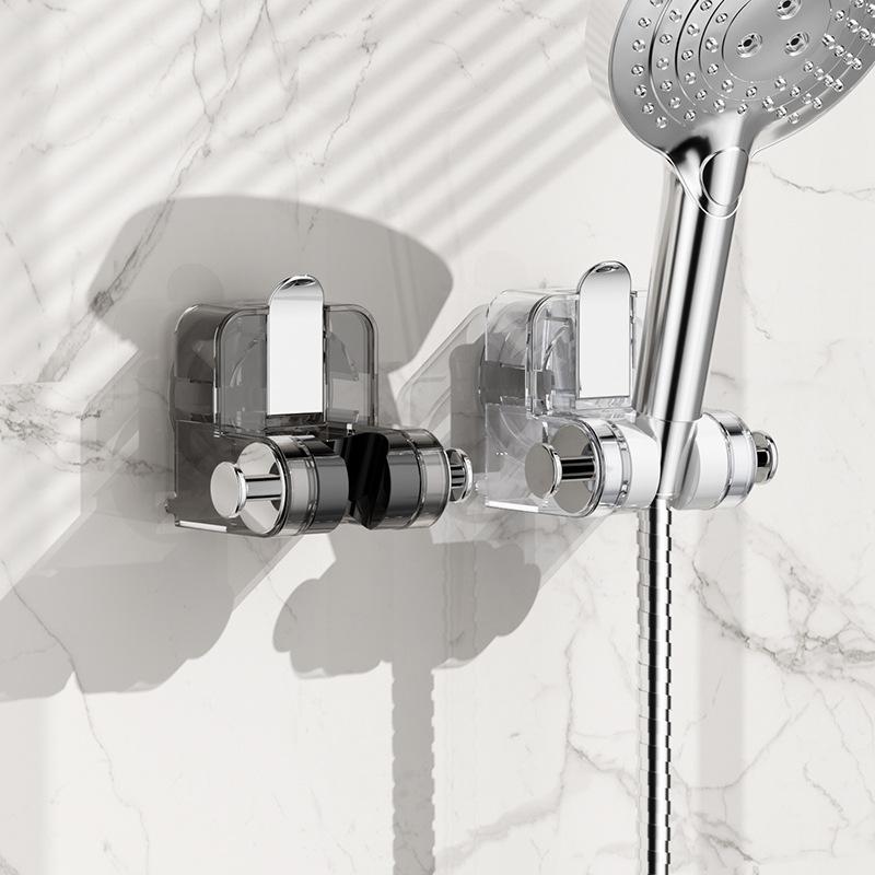 Suction Cup Shower Bracket Household Shower Holder Fixed Artifact No Punching Shower Base Children's Movable Adjustment