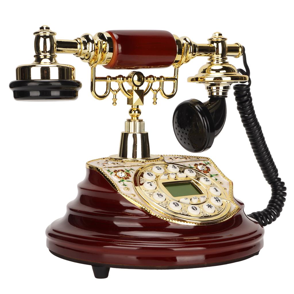 MS‑8323A Téléphone vintage européen classique IP automatique Recomposition à une touche Téléphone rétro pour