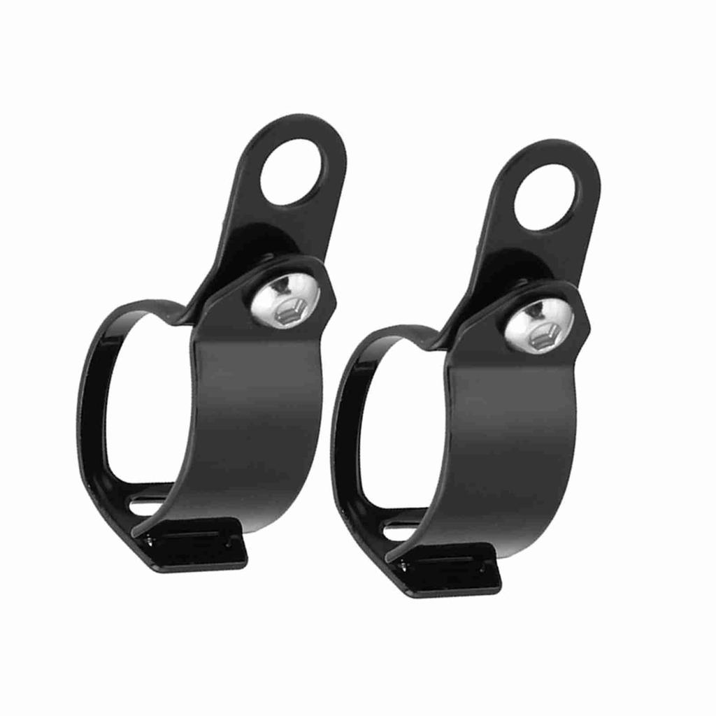 2Pcs Motorcycle Turn Light Mount Bracket Fit for 30 45mm Front Fork Scooter