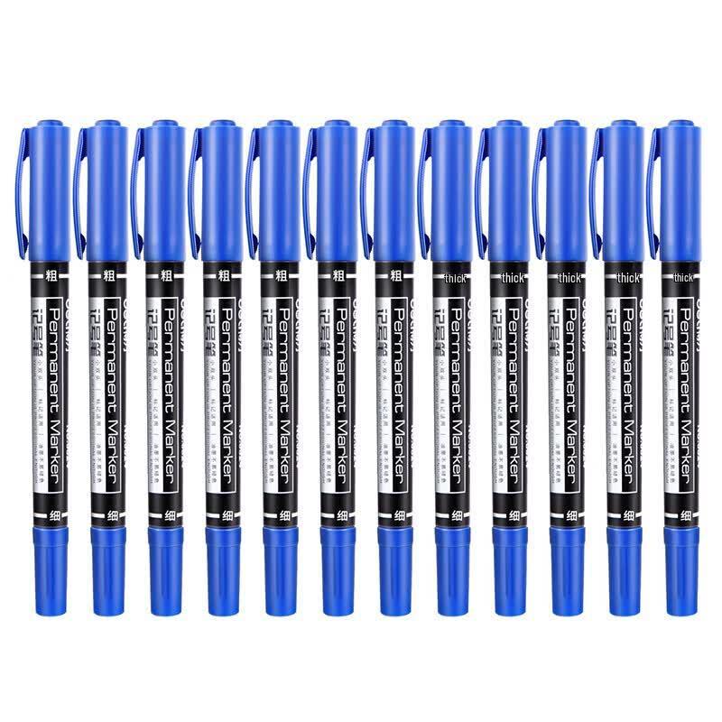 Deli Sta 6824 Double-Tip Marker Pen