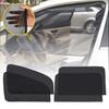4X Car Front Window Rear Screen Mesh Sun Shade Cover Windshield Sunshade Visor B