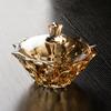 European-style Crystal Glass Ornaments with Lid Small Fruit Plate Home Living Room Large Storage Tank Home Decoration Sugar Tank