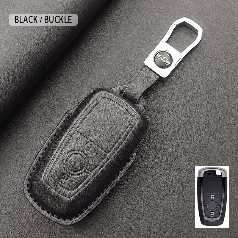 Car Key Case Cover Fob For Ford Focus 3 4 St Mondeo 5 Mk5 Edge Fusion Mustang Explorer F150 F250 F350