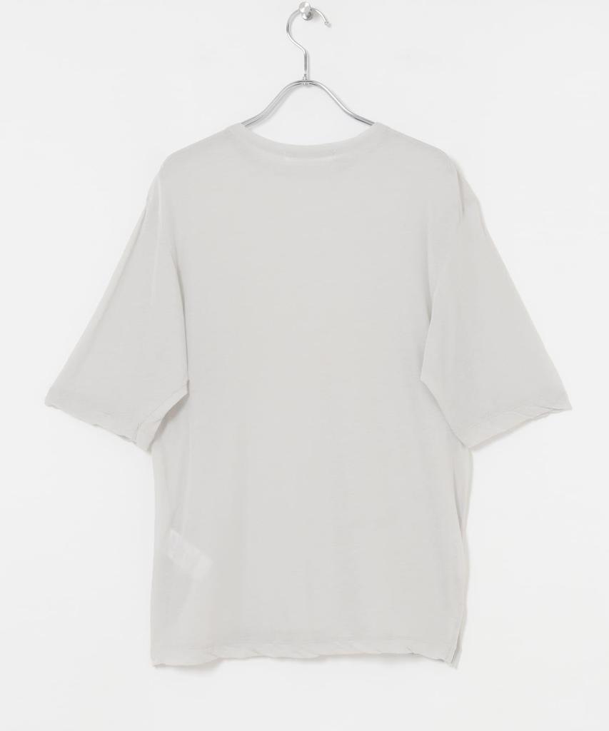 Urban Research Dry Twist Sheer Made in Ice Free Size Women's T-Shirt, Japan, UR45-21T018, Gray,