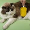 Cat Tongue Comb Ice Cream Design Massage Comb Double Sided Pet Grooming Deshedding Brush for Removing Mats Tangles Loose Fur from The Undercoat