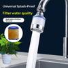 360° Rotatable Water Purifier Filter Tap Universal Leakproof Faucet Water Filter for Kitchen Bathroom Shower Household Use