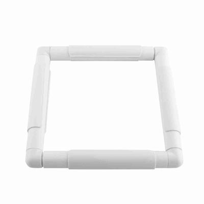Plastic Clip Roller Frame For Embroidery Cross Stitch Quilting Needlepoint Tool(27.9*27.9cm)
