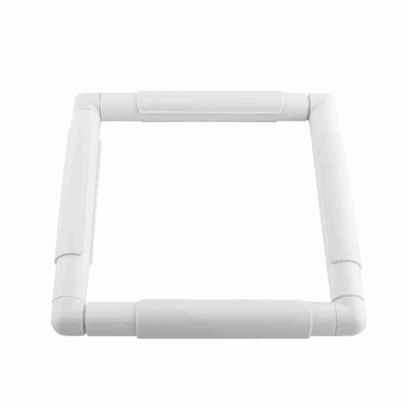 Plastic Clip Roller Frame For Embroidery Cross Stitch Quilting Needlepoint Tool(27.9*27.9cm)