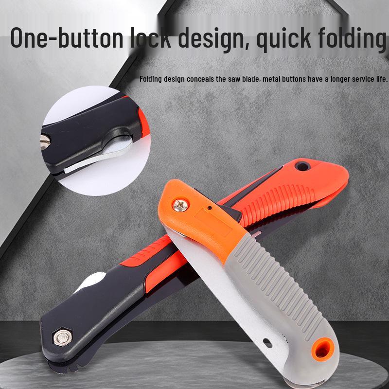 Folding Pruning Hand Saw for Tree Branches and Woodworking - Ideal Garden Tool
