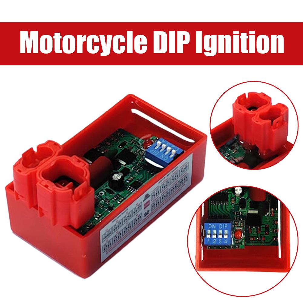 For Gy6-125 150cc 6pin Motorcycle Ignition Cdi With Box Adjustable Cdi Ac Dip With Switch Switch Lgnition Switch Motorcycle I1u5