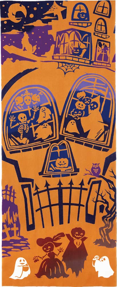 

Miyamoto Towel Halloween Party Hand 36 x Dyed Hand 50089 Towel, 90cm, Towel,