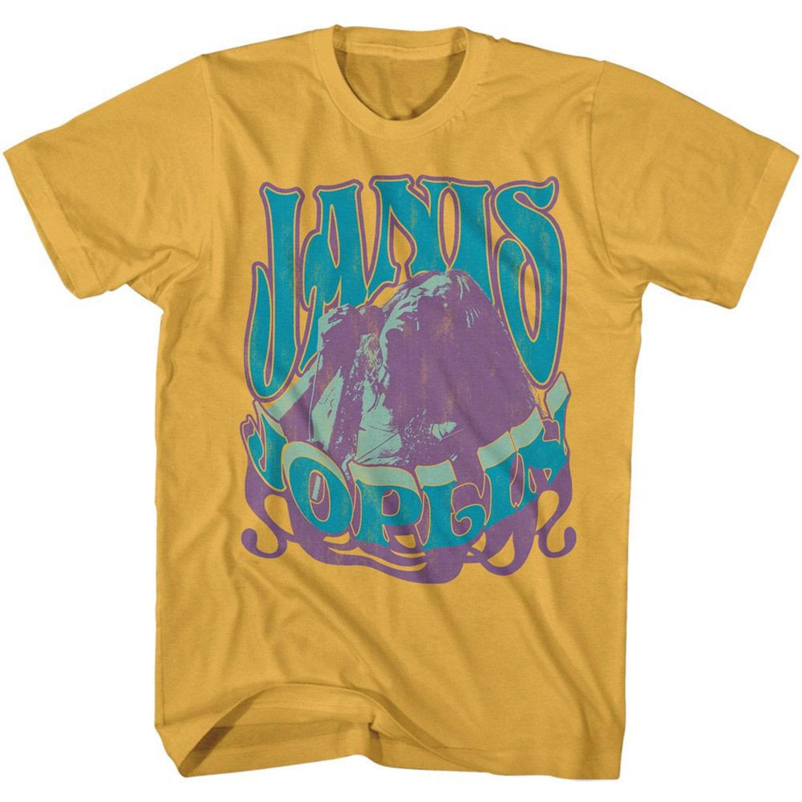 Janis Joplin Sing From The Soul Ginger Adult T-Shirt L