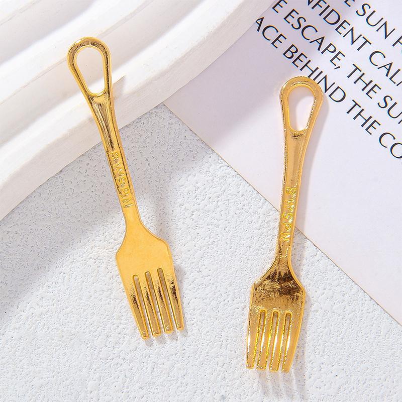 Dollhouse Miniature Food Toy Alloy Pendant DIY Bracelet Necklace Accessories Great for Daily Use Perfect for Gifting