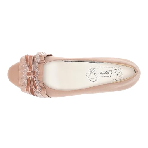 Sugata SGTS705 Women's Pumps, Pink, Size 25.0 Cm, E