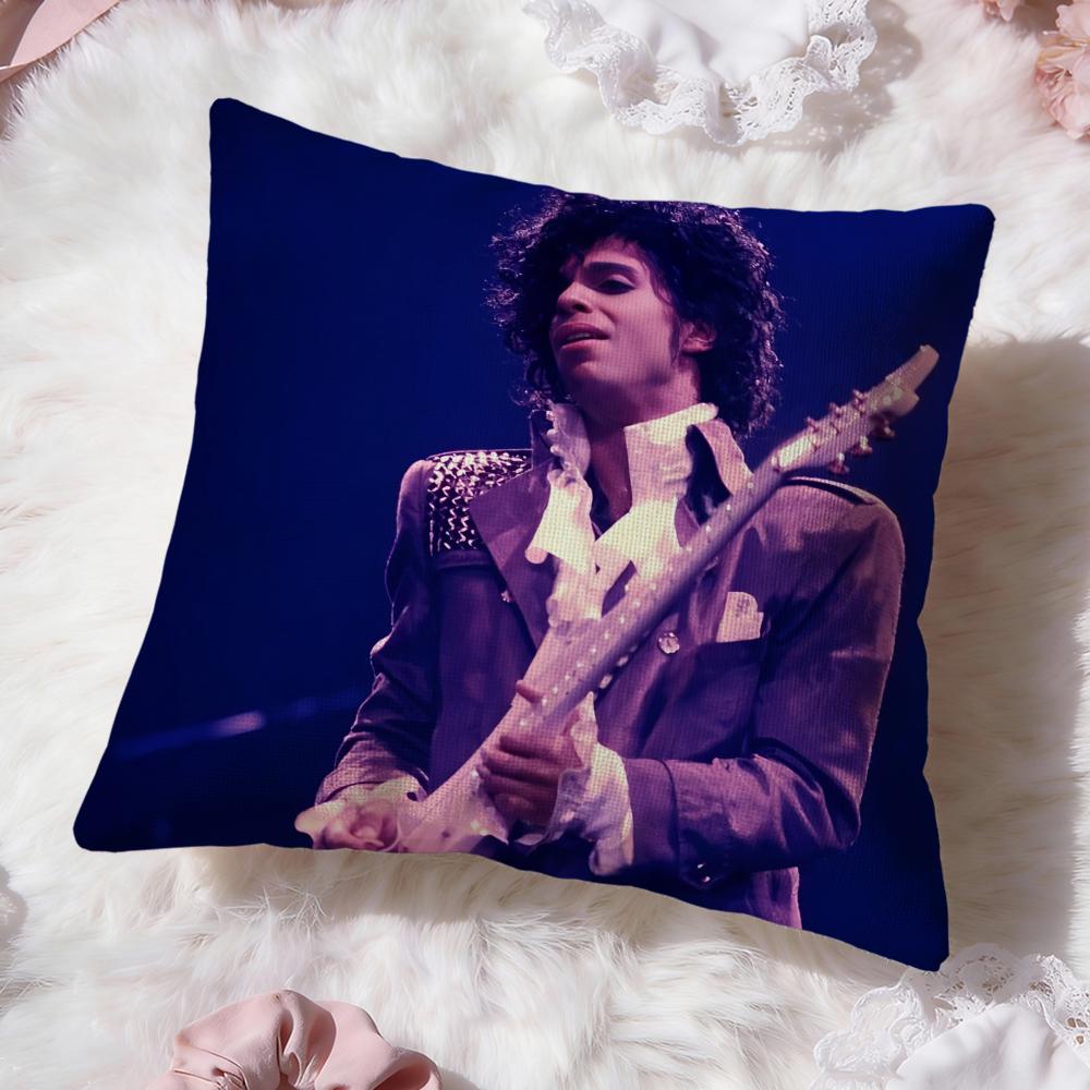 Funny P-Prince Singer Cushion Cover Premium Comfort Reversible Pillow Cove -Two in One Design for Any Room & Car Interior