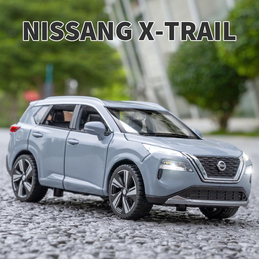 

1:32 Nissan X-Trail SUV Alloy Car Diecast &; Игрушечные автомобили Модель автомобиля Звуковые и легкие Автомобильные игрушки для детей Подарки