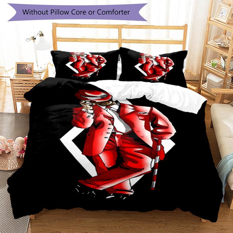 3pcs Kappa Alpha Psi logo pattern bedding set duvet cover set includes duvet cover &pillowcases, perfect all season bedroom decoration & gift