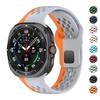 Sport Silicone Straps For Samsung Galaxy Watch Ultra 47mm Accessories breathable correa Bracelet Galaxy Watch ultra 2025 band