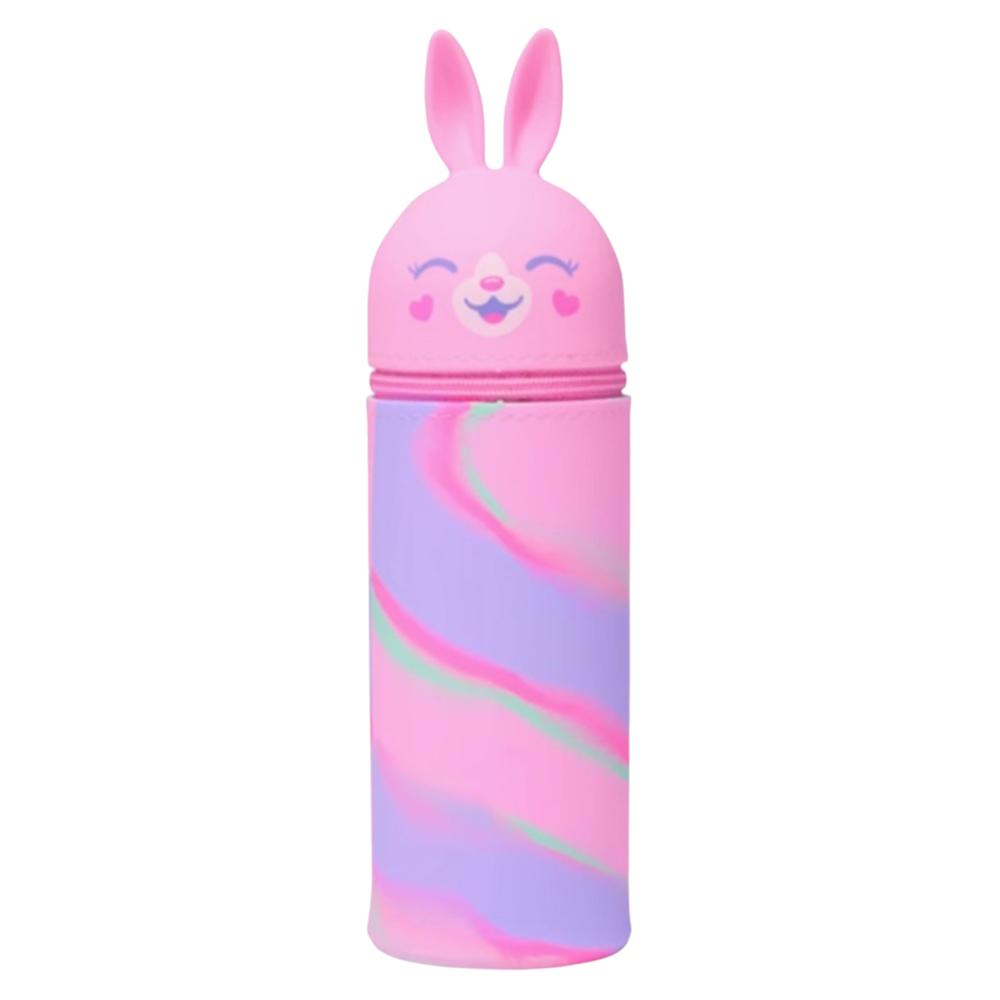 

1 шт. Контейнер для ручек в форме животного, складной органайзер для канцелярских товаров, милая коробка для ручек для студентов Colorful Rabbit