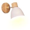Wooden Nordic Wall Light Modern LED Reading Light Bedside Lamp for Bedroom Living Room Home Decor Fixture