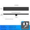 Bright Light 304 Stainless Steel Invisible Floor Drain - Odor-Resistant for Hotel Showers