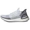 UltraBoost 19 Grey White Женские кроссовки Cloud-White Crystal-White Grey-Two B75880