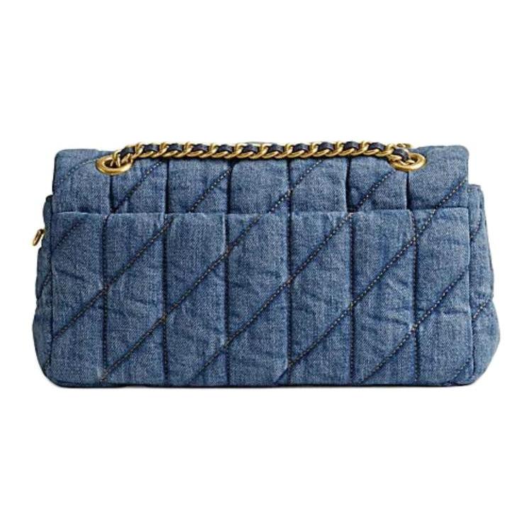 COACH Tabby Fabric Crossbody Bag, Shoulder Bag Medium Women's Indigo CR704-B4IN