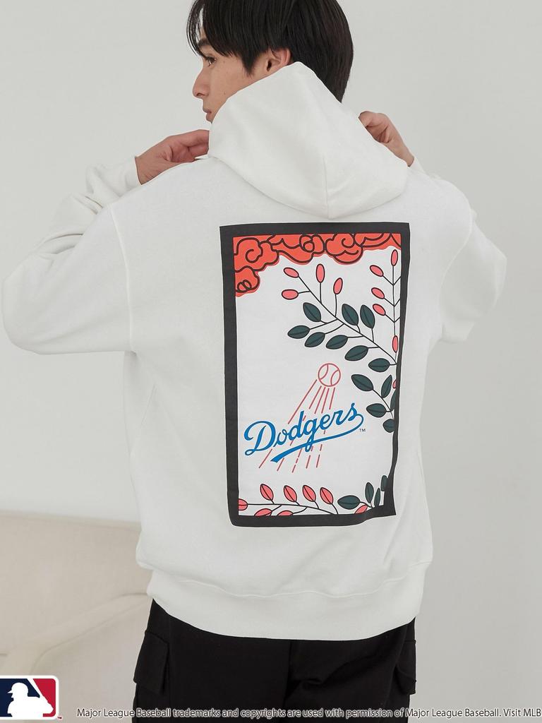 Cohen MLB Exclusive Hanafuda Back Print Hoodie 75206020474 0190 WHITE(01) XL