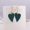 Orecchini Statement Vintage Retrò 2019 Bianchi Geometrici Lunghi Pendenti per Donne Matrimonio Festa Regalo di Natale Ingrosso