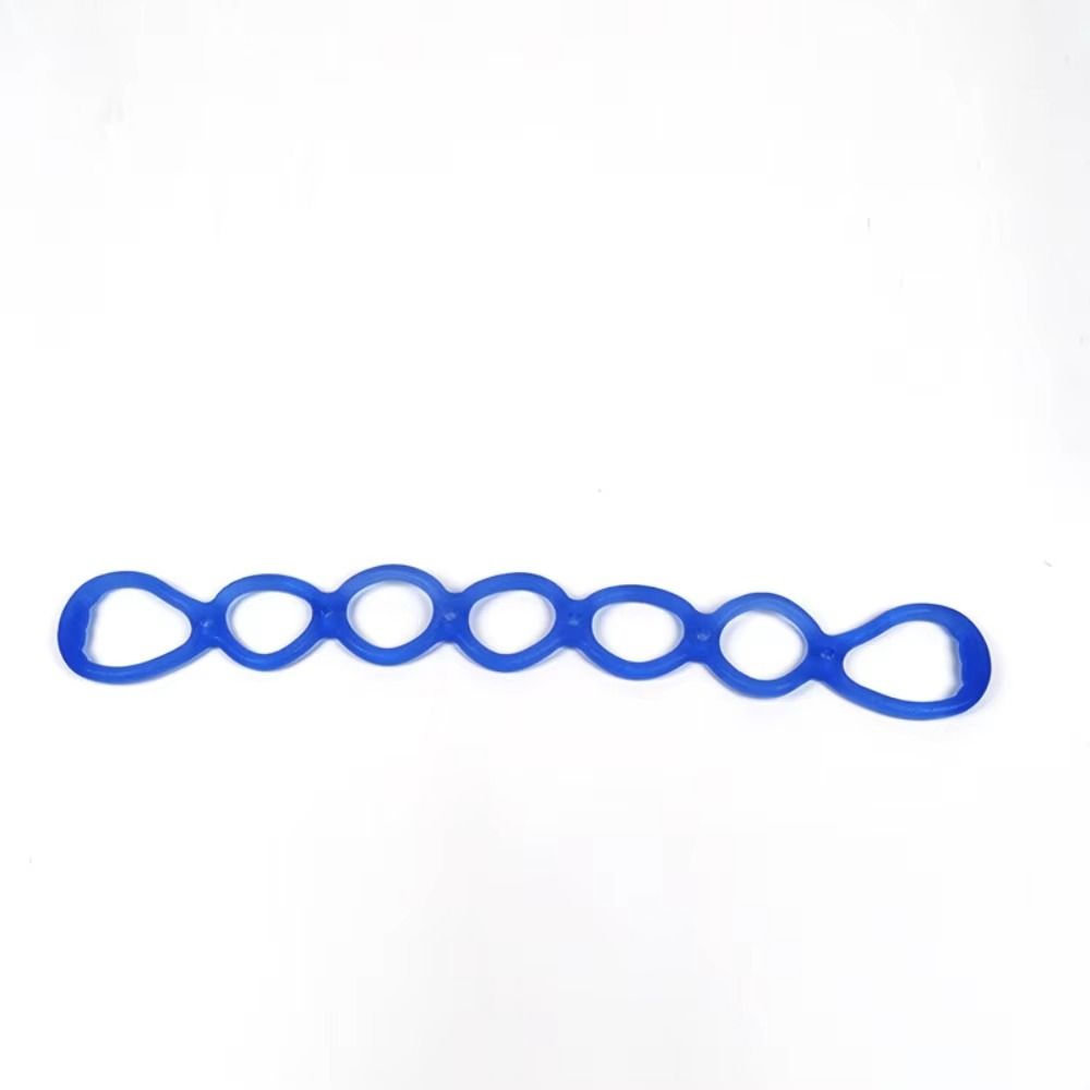 7 Ring Yoga Stretch Band Portable Size Pull Up Assist Band Silicone Elastic Stretcher  Gym Exercise