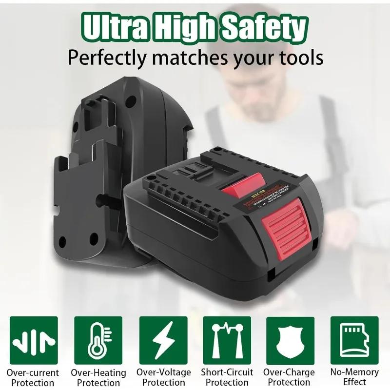Converter for Bosch 18V PBA Battery BOSC18BS Battery Adapter Convert To for Bosch 18V Battery Work for Bosch 18V GBA Power Tools