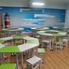Hexagonal Children's Study Desk and Chair – Multi-Functional, Combinable Classroom Training and Experiment Table