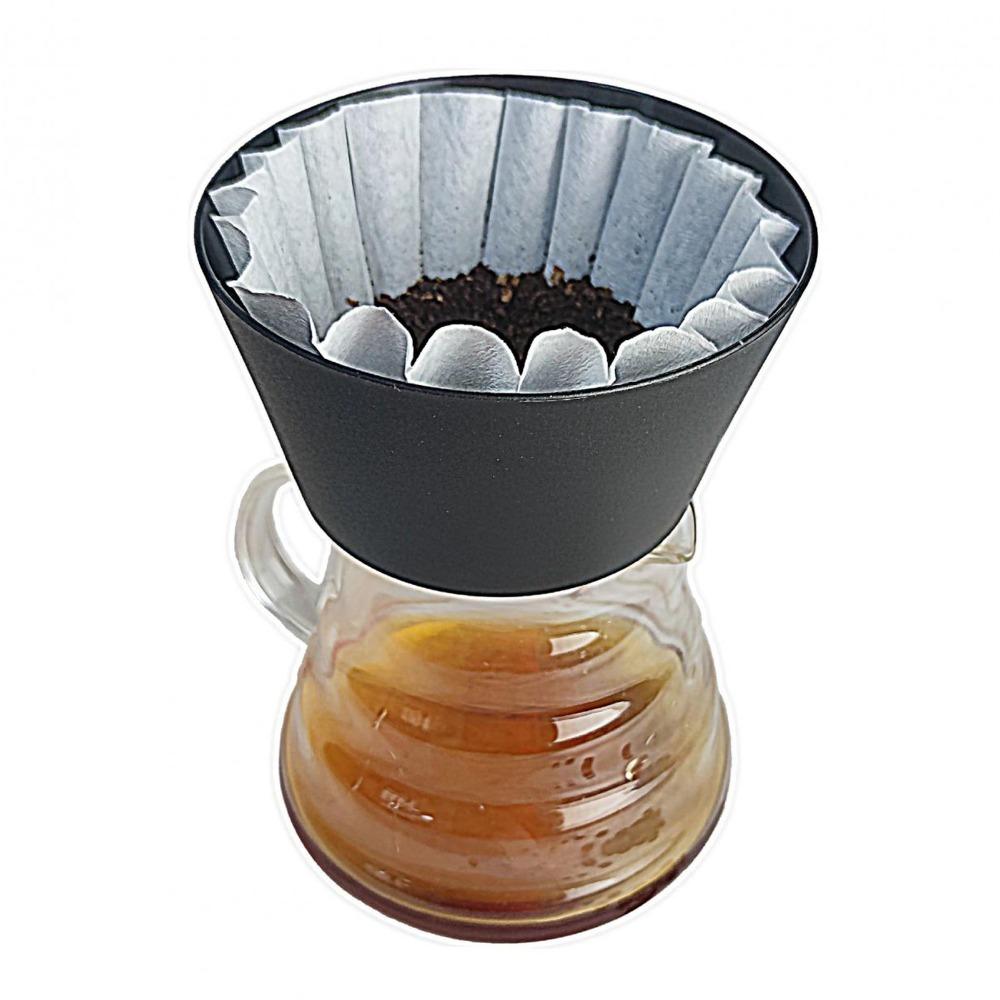 ABS Material Pour Over Coffee Dripper Manual Drip Coffee Filter  For Home Brewing