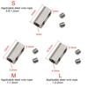 Copper Steel Wire Rope Clip Metal Hanging Clip New Stainless Steel Cable Clamp