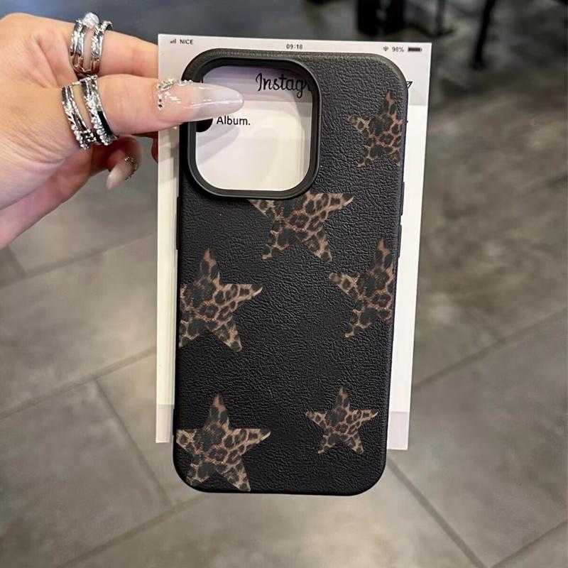 Módní motýlek s leopardím vzorem Hvězdný kryt na telefon pro Samsung Galaxy A07 A55 A54 A36 A35 A37 A57 A26 A25 A24 A16 A15 A14 A52