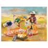 Jouet - playmobil - wiltopia 71296 explorateurs et nid d'autruche - mixte - blanc - enfant