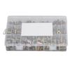 265Pcs Threaded Inserts Nuts Assortment Tool Kit Zinc Alloy Furniture Bolt for Pine Wood Plywood M4 M5 M6 M8 M10