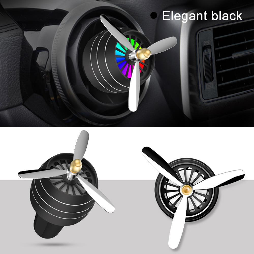 Vůně Mini LED osvěžovač vzduchu Kondicionér parfémů Slitina Auto Vent Outlet Clip Svěží vůně Aromaterapeutická atmosféra
