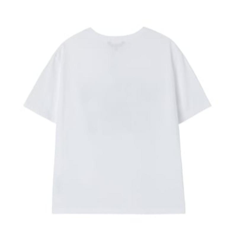 Lap LeTTering CuT ShorT Sleeve T shirT as2cT466