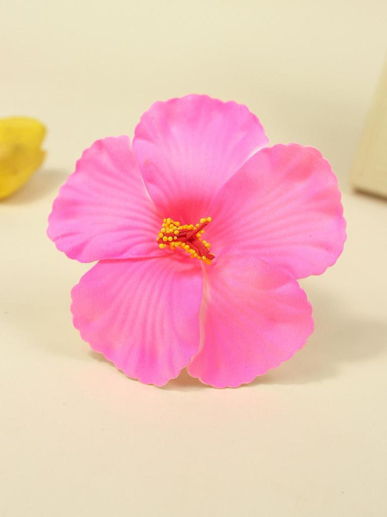 9cm EVA Frangipani Hibiscus Havajská Kvetinová Brošňa Pokrývka Hlavy Sušené Kvetinové Doplnky