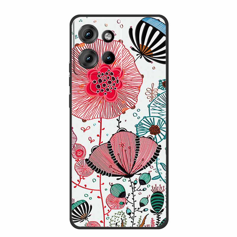 3D Emboss Case For Motorola Edge 50 Neo S50 G75 G15 Power Edge 60 Stylus Fusion Phone Case Shockproof Silicone Soft Back Cover