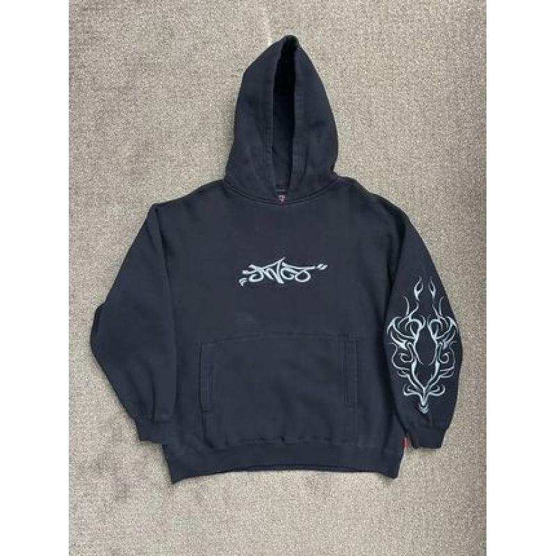 Vintage Frühling und Herbst Ästhetik 3D Gedruckter Gothic Mode Reißverschluss Hoodie Hip Hop Sportbekleidung Lässiger Pullover