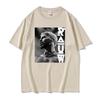 Rapper Rauw Alejandro Reggaeton Trap T-shirt Unisex's Harajuku Retro Hip Hop Punk T-shirts Unisex 100% Cotton Short Sleeve T Shirt