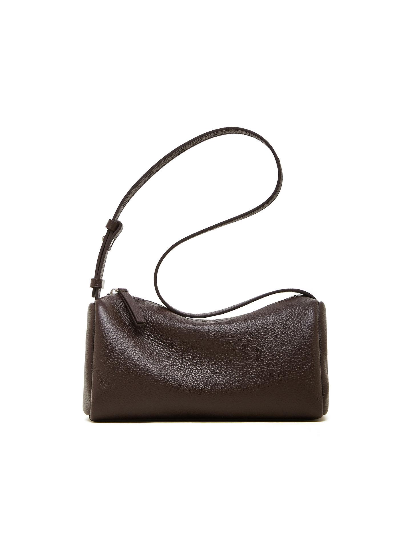 

Solid Color Fashionable Versatile Underarm Bag High-End Women S Bag Foreign Style Simple Portable Shoulder Bag кавовий