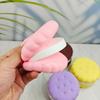 Squishy Simulated Cake Squeeze Toy Soft Stress Relief Slow Rising Sensory Fidget for Anxiety ADHD Autism Gifts for Kids Adults