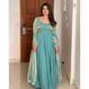 Indian Pakistani Designer Anarkali Suit Bollywood Party Wear Gown Dupatta Set VL-1691